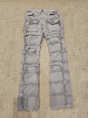 Kids FWRD DENIM CO. Patchwork True Stacked Denim Jeans, Size 12